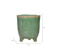Load image into Gallery viewer, Footed Positano Pots - Green