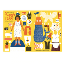 Load image into Gallery viewer, Cut Out & Dress Up Paper Doll