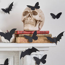 Load image into Gallery viewer, 3D Bats &amp; Butterfly Decoration - Pack of 24
