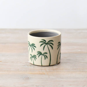 Small Palm Tree Pot, 8cm