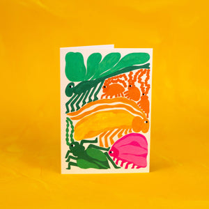 Insects WWF Greetings Card
