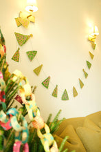 Load image into Gallery viewer, Midcentury Trees Sewn Garland
