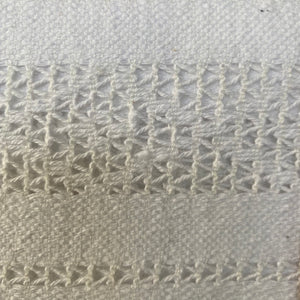 Small Tablecloth, Handwoven With Lace