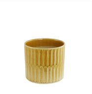 Orange Embossed Pot (11.5cm)