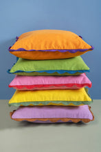 Load image into Gallery viewer, Block Colour Cotton Cushion Cover

