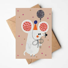 Load image into Gallery viewer, Party Mouse Card
