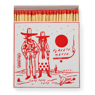 Cowboy Perfect Match - Square Matchboxes