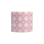 Pink Tiles Plant Pot (11x11cm)