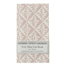 Load image into Gallery viewer, Very Slim List Book - Cambridge Imprint
