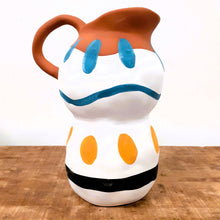 Load image into Gallery viewer, Hand Painted Terracotta Vase - Medium
