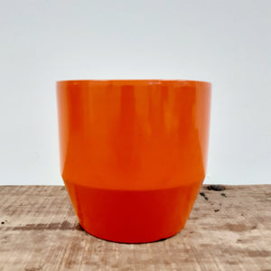 Orange Glazed Ceramic pot