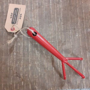 Small Red Fork For Indoor Gardening