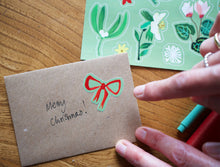 Load image into Gallery viewer, Christmas Stickers By Brie Harrison

