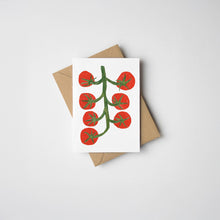 Load image into Gallery viewer, Mini Vine Tomatoes Greeting Card
