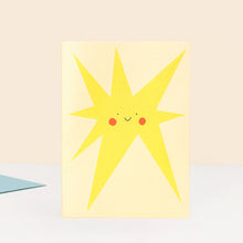 Load image into Gallery viewer, Smiling Star Card
