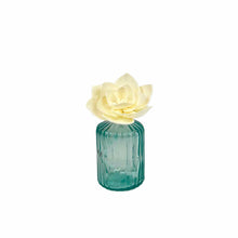 Load image into Gallery viewer, Green/Blue Greenhouse Glass Bottle
