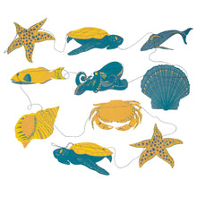 Load image into Gallery viewer, Sealife Sewn Garland
