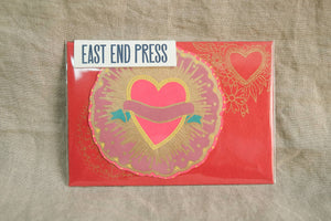 Ribbon Heart Greeting Card