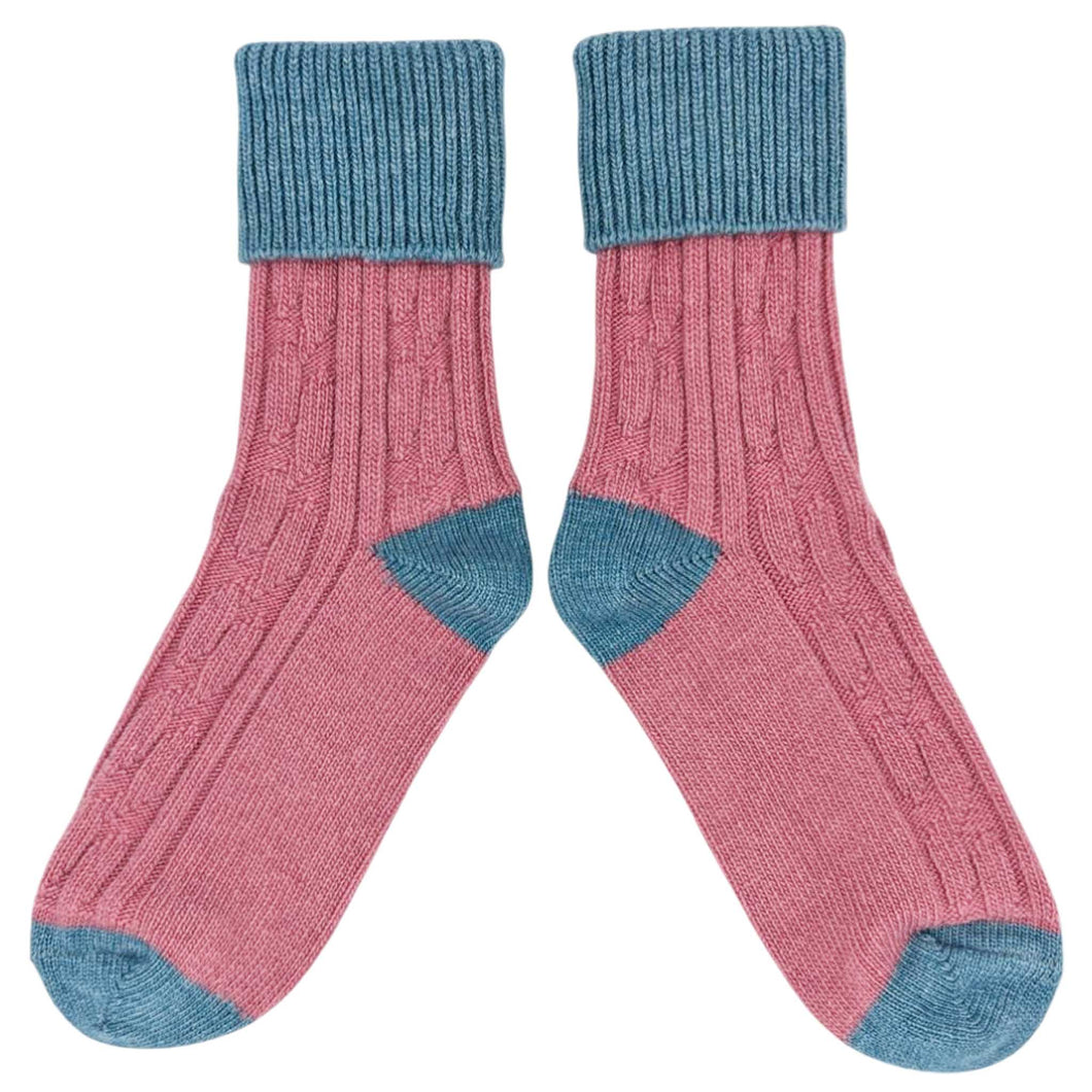 Cashmere Blend Slouch Socks