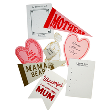 Load image into Gallery viewer, Best Mama Ever Cake Heart Card
