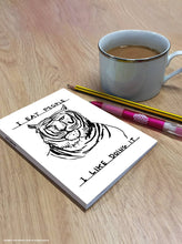 Load image into Gallery viewer, David Shrigley A6 Notebook - I Eat People
