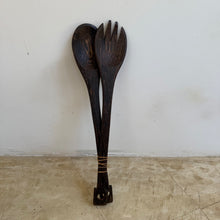 Load image into Gallery viewer, Salad Servers - Coconut Wood
