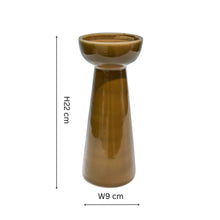 Load image into Gallery viewer, Bowen Ceramic Candle Holder H22cm D9cm
