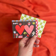 Two Hearts Mini Card