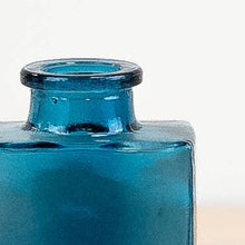 Load image into Gallery viewer, Blue Glass Vase, 12cm
