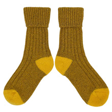 Load image into Gallery viewer, Unisex Recycled Silk Blend Ribbed Socks
