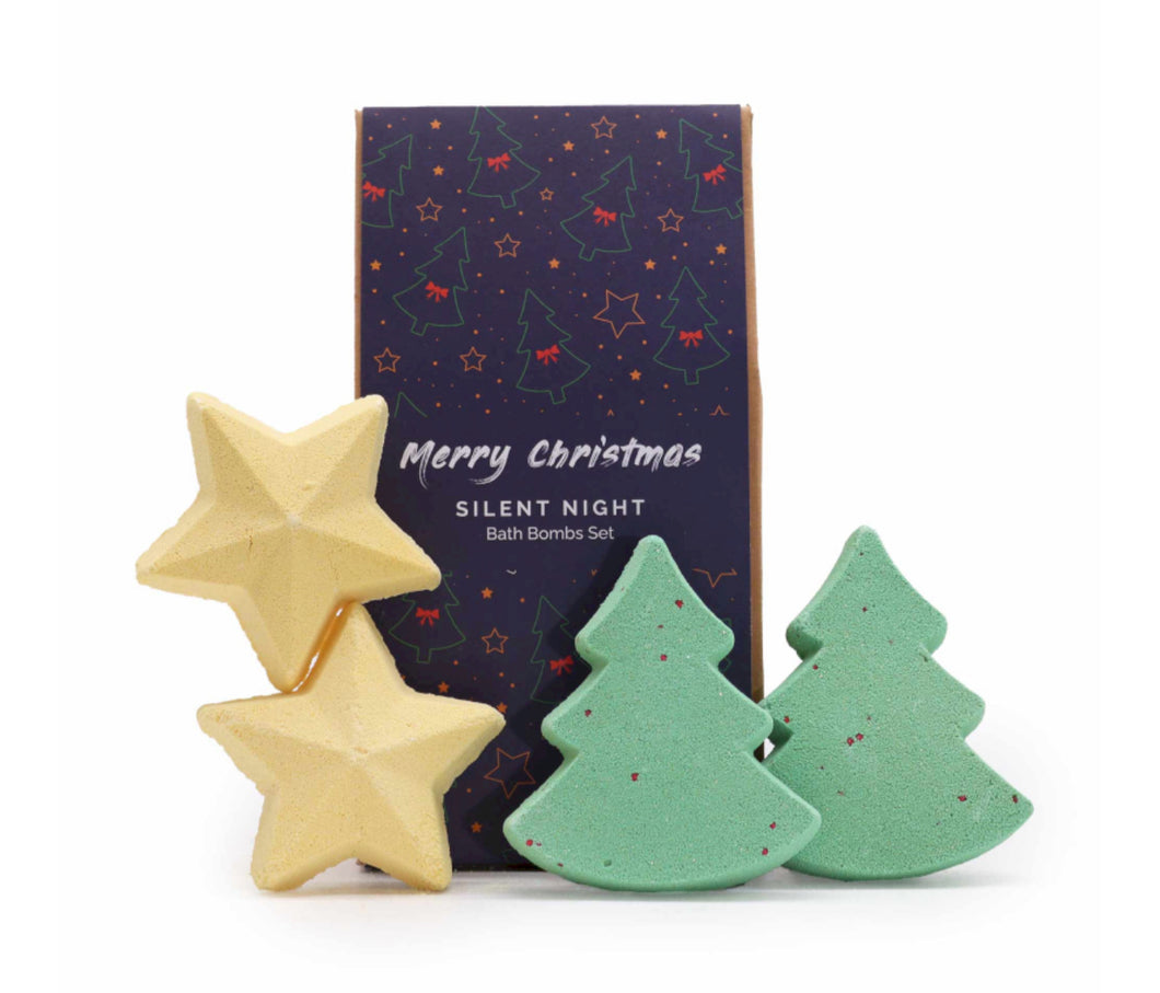 Silent Night Christmas Bath Bomb Gift