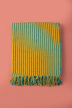 Load image into Gallery viewer, Recycled Cotton Striped Throw
