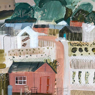 Blue Door Shed Card