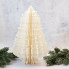 Load image into Gallery viewer, Starry Paper Freestanding White Christmas Tree - 40cm
