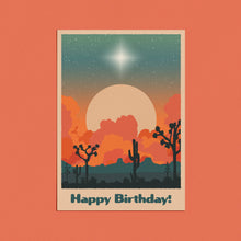 Load image into Gallery viewer, Happy Birthday Sunset Card
