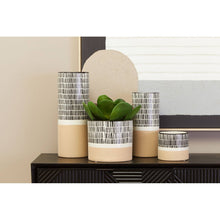 Load image into Gallery viewer, Jada Striped Vase - 30cm Tall
