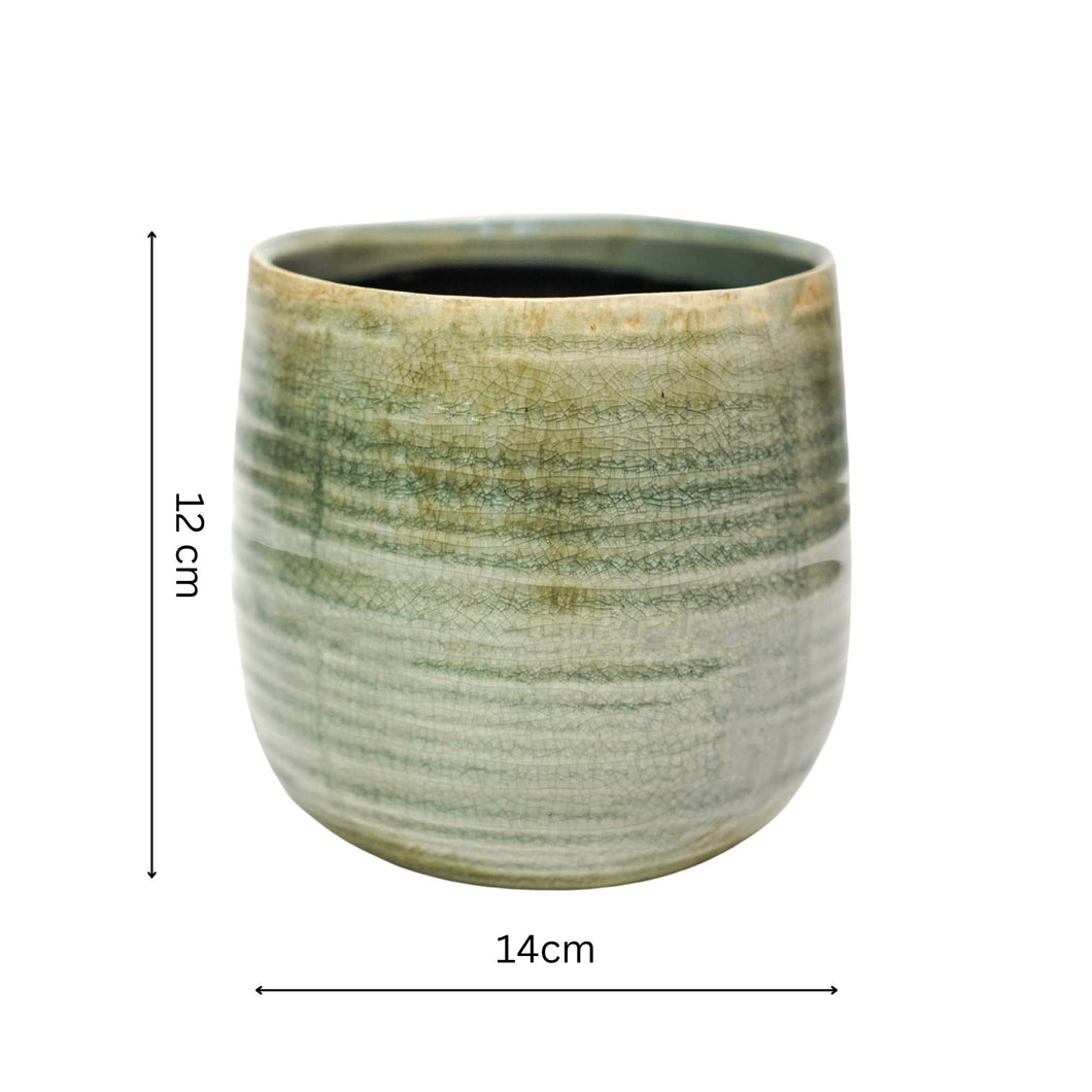 Como Ceramic Plant Pot H12cm x D14cm