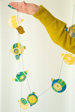 Load image into Gallery viewer, Christmas Ornaments Sewn Garland
