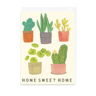 Home Sweet Home - Plants Card
