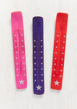 Load image into Gallery viewer, Star Incense Holder, Silver Print
