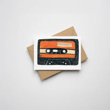 Load image into Gallery viewer, Mini Cassette Tape Card - A7

