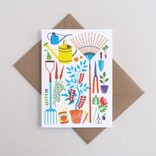 Load image into Gallery viewer, Everyday greetings card - Garden Tools
