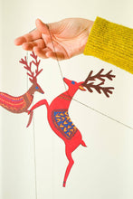 Load image into Gallery viewer, Reindeers Sewn Garland
