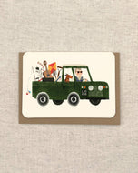 Dad's Land Rover Card