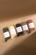 Load image into Gallery viewer, Alpaca Wool Socks - Muted Rose

