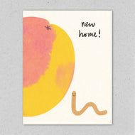 Peach - New Home Card