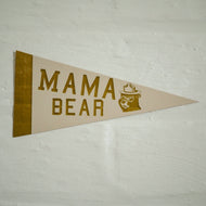 Mama Bear Pennant Mothers Day Card