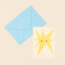 Load image into Gallery viewer, Smiling Star Card
