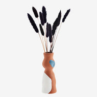 Hand Painted Terracotta Vase