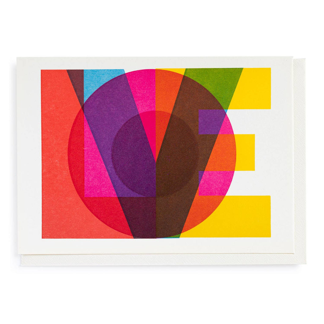 LOVE by Pressink | Letterpress Cards | Large Cards